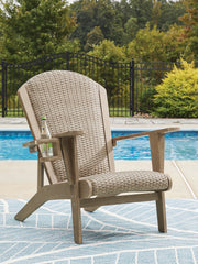 Sectionals for Less - Ashley Furniture - Marina Sun Outdoor - Round End Table / Beige - PCP204-706