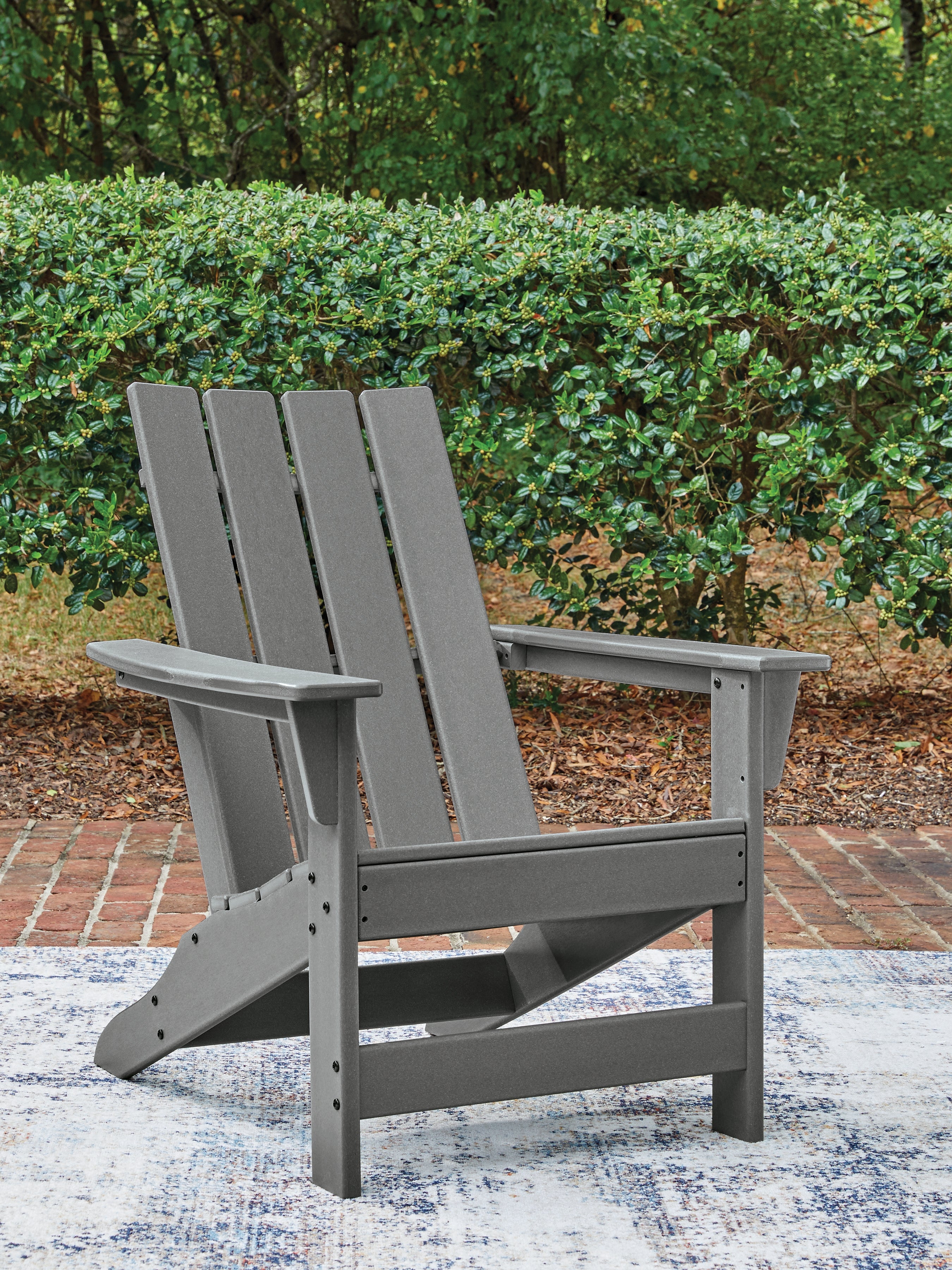 Sectionals for Less - Ashley Furniture - Cove Beach Outdoor - Adirondack Chair / Gray - PCP803-898