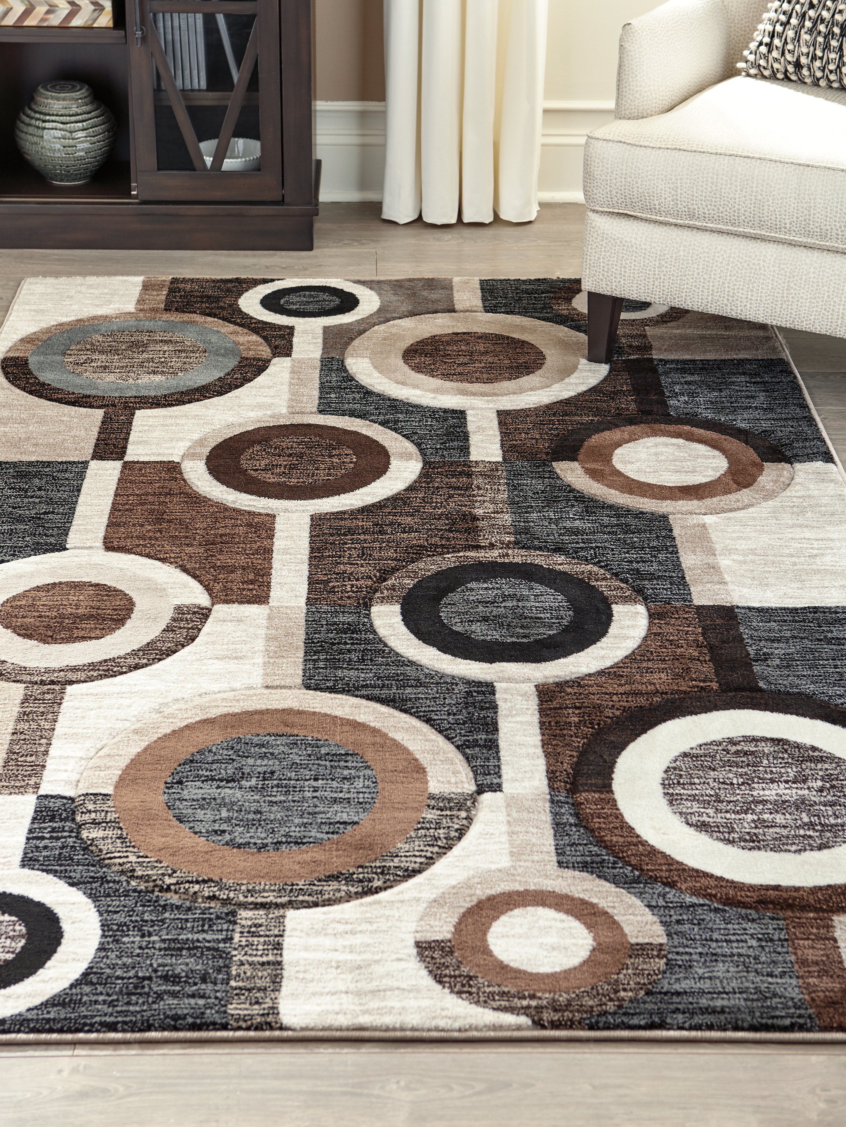 Sectionals for Less - Ashley Furniture - Guintte Rug - 8'2" x 9'6" Rug / Multi - R403971