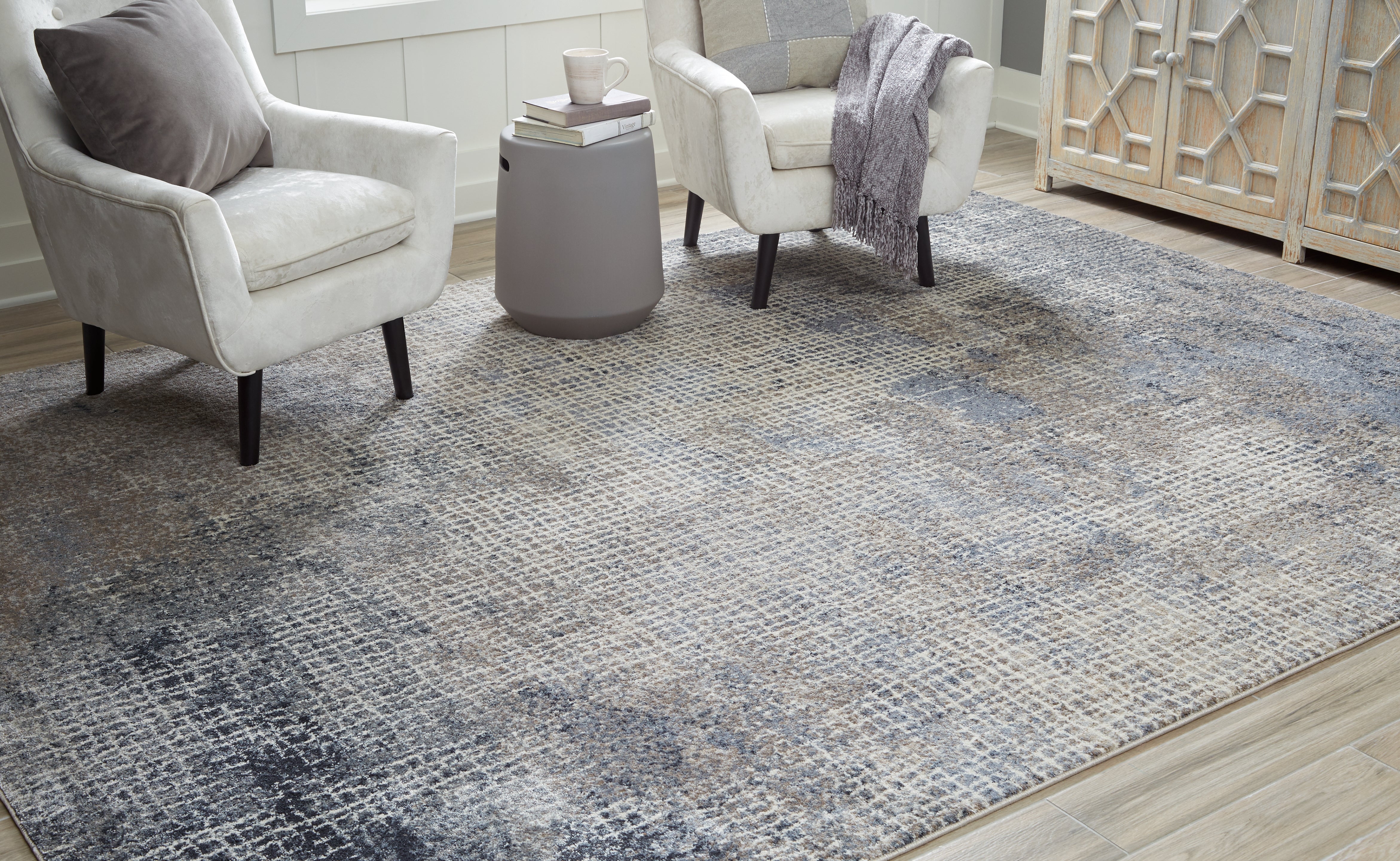 Sectionals for Less - Ashley Furniture - Brookhall Rug - 7'10" x 10'6" Rug / Multi - R406101