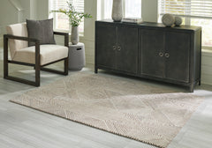 Sectionals for Less - Ashley Furniture - Jadott Rug - 8' x 10' Rug / Beige/Brown - R406801