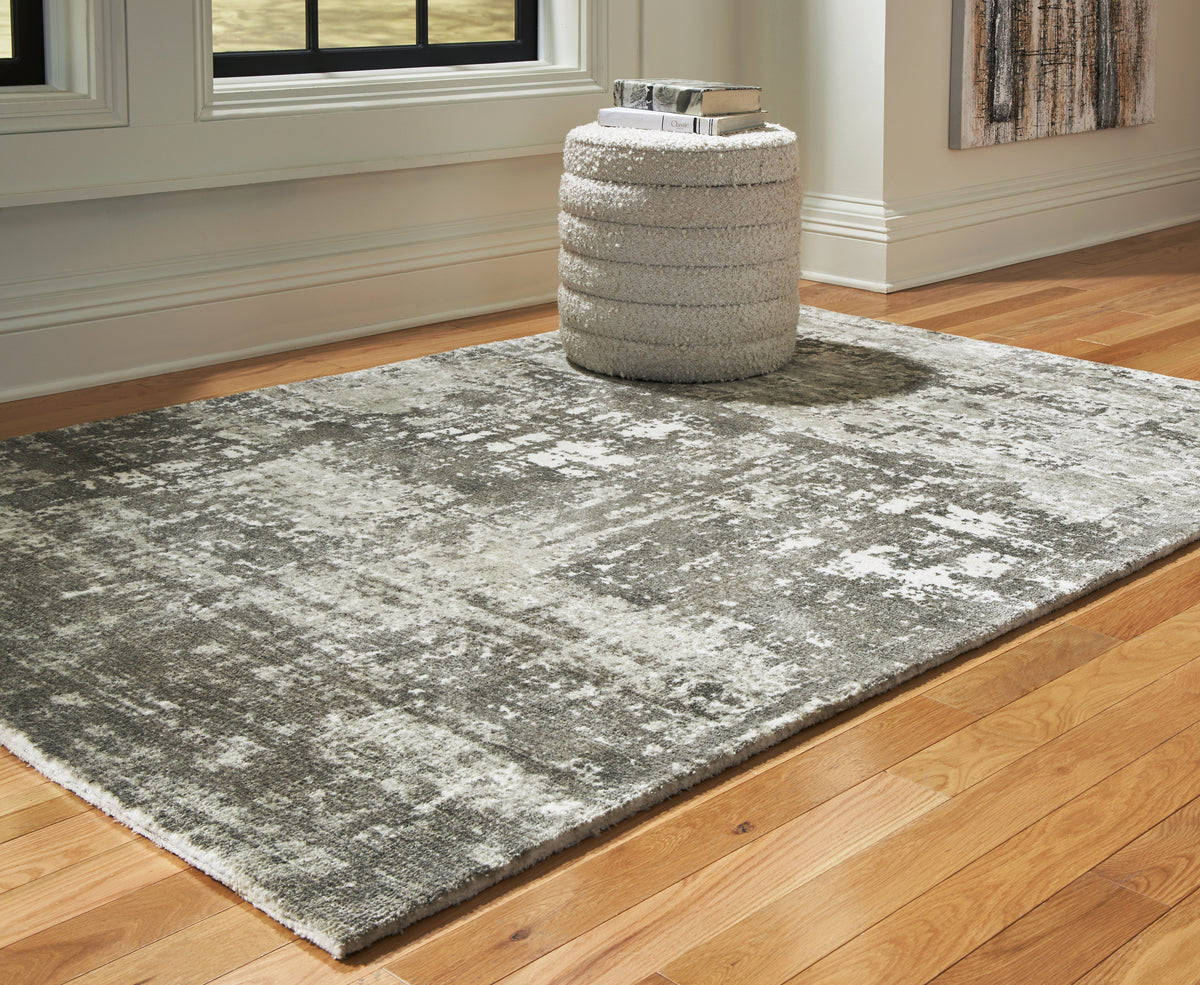 Sectionals for Less - Ashley Furniture - Valmontic Rug - 8' x 10' Rug / Gray - R406921