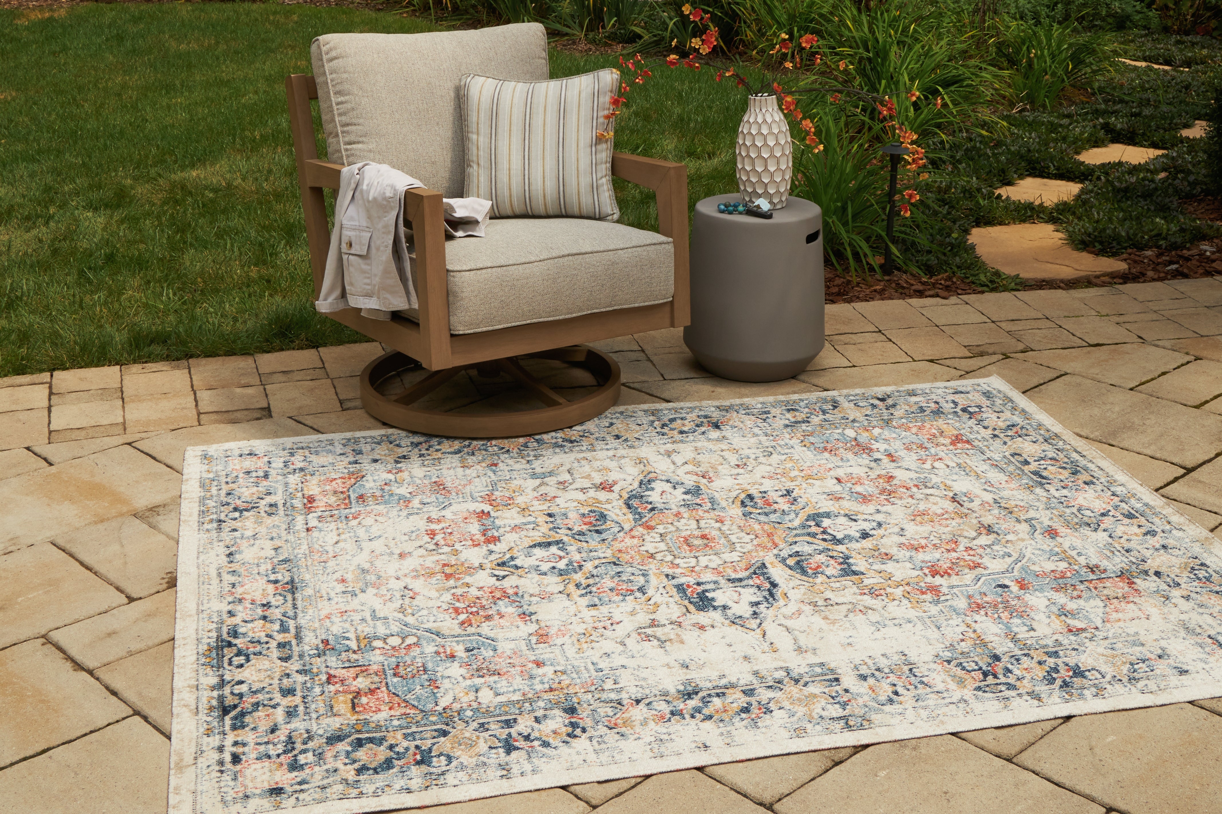 Sectionals for Less - Ashley Furniture - Jarrpage Rug - 5' x 7' Rug / Multi - R900092