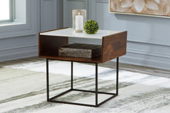 Sectionals for Less - Ashley Furniture - Rusitori End Table - Rectangular End Table / Multi - T169-3