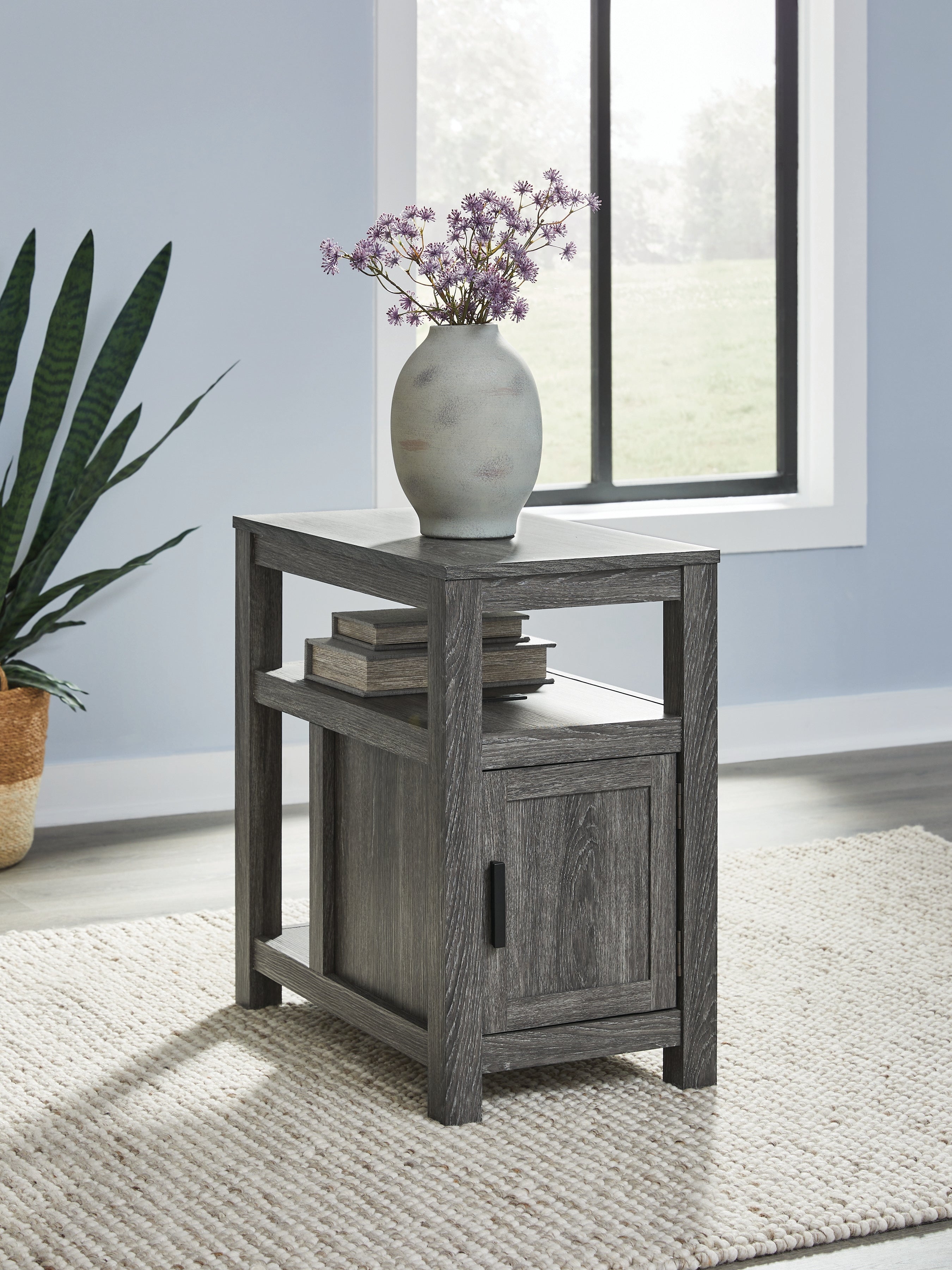Sectionals for Less - Ashley Furniture - Fendenmore Chairside End Table - Chair Side End Table / Brown/Gray - T190-317