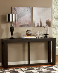 Sectionals for Less - Ashley Furniture - Watson Sofa/Console Table - Sofa Table / Dark Brown - T481-4