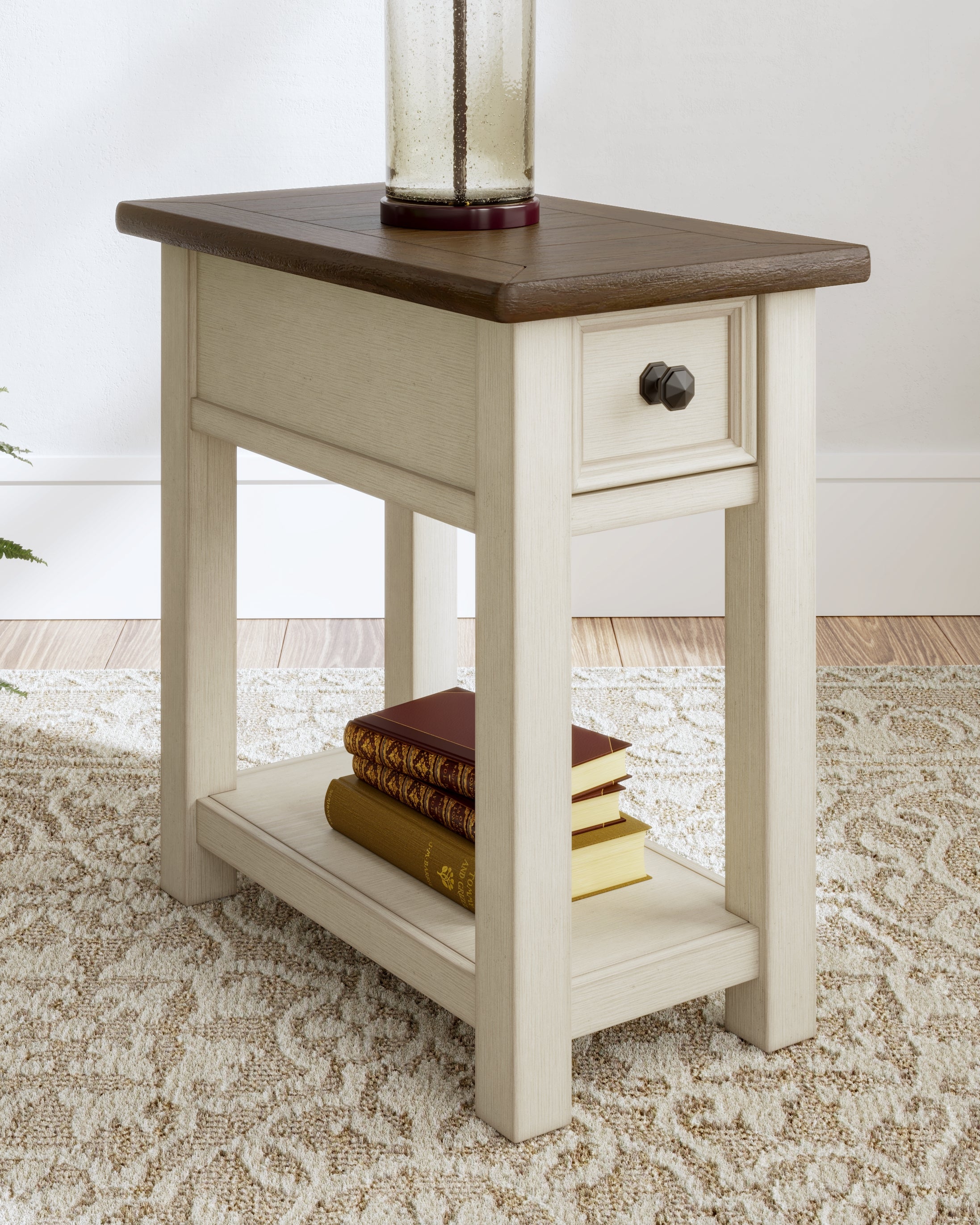 Sectionals for Less - Ashley Furniture - Bolanburg Chairside End Table - Chair Side End Table / Two-tone - T637-107