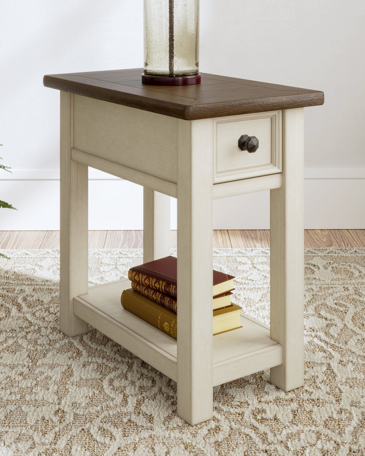 Sectionals for Less - Ashley Furniture - Bolanburg Chairside End Table - Chair Side End Table / Two-tone - T637-107
