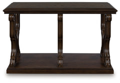 Sectionals for Less - Ashley Furniture - Maylee Sofa Table - Sofa Table / Dark Brown - T647-4