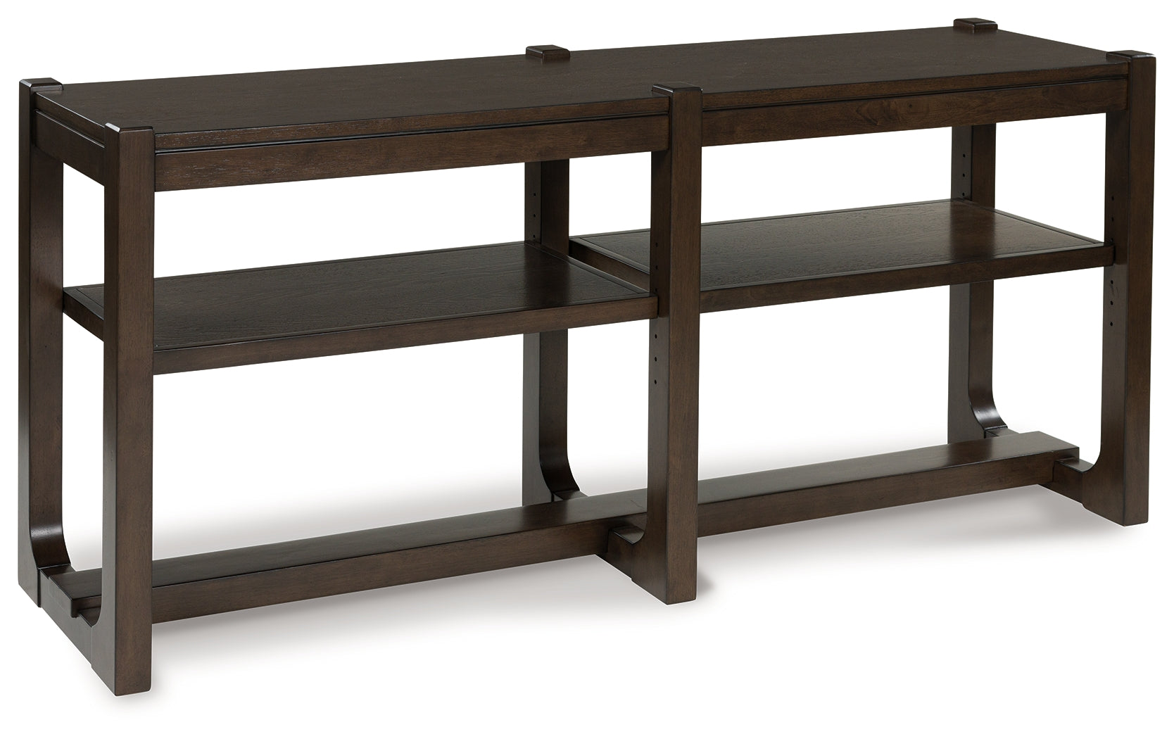 Sectionals for Less - Ashley Furniture - Breckington Sofa Table - Sofa Table / Dark Brown - T856-4