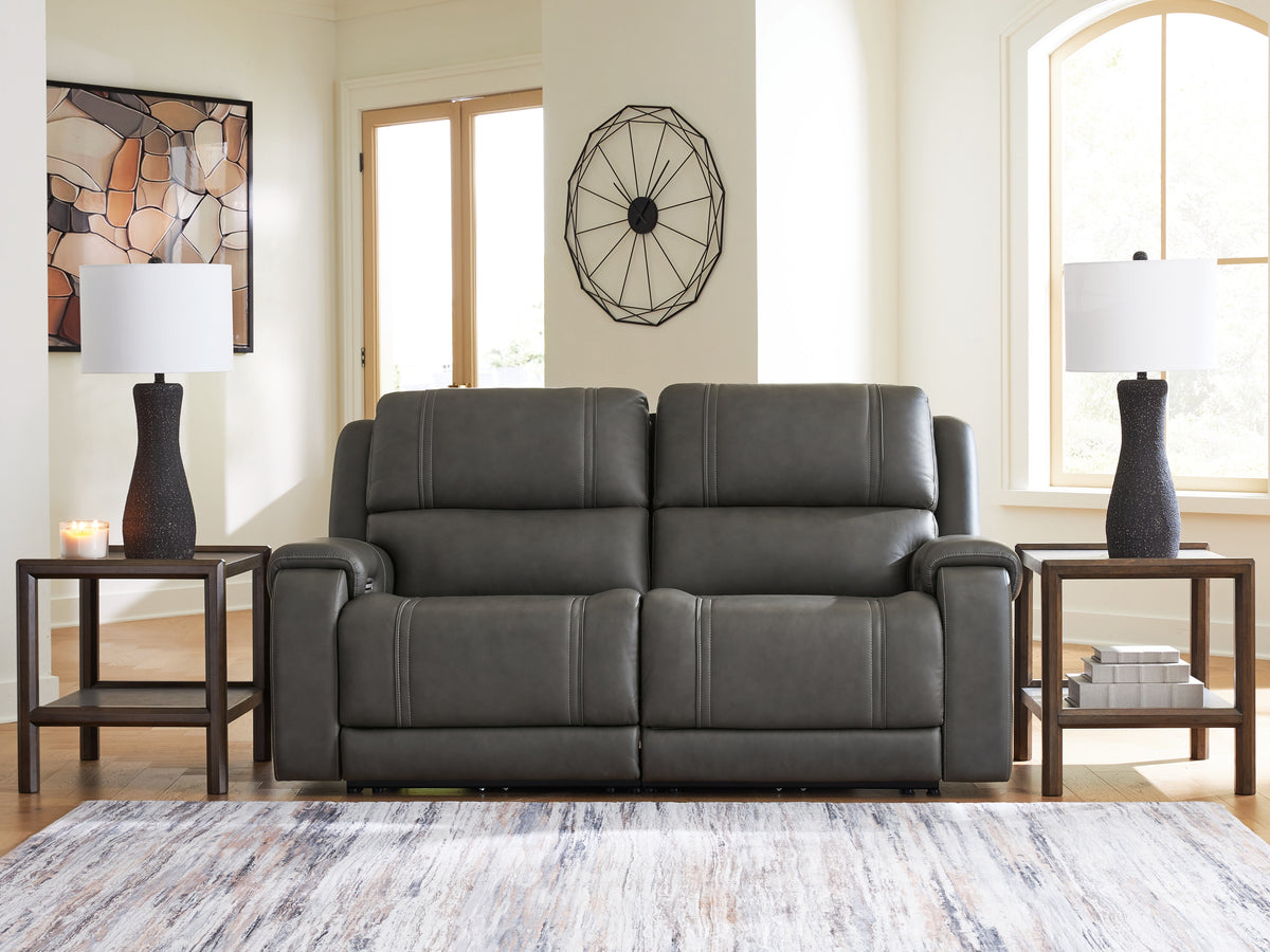 Sectionals for Less - Ashley Furniture - 5Z - Pittson Sectional - 2-Piece Power Reclining Sectional Loveseat - PCU12600S1