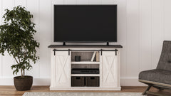 Sectionals for Less - Ashley Furniture - Dorrinson 54" TV Stand - 54" / Two-tone - W287-48